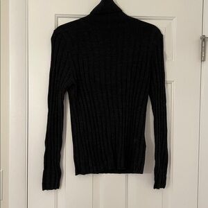 Banana Republic Black Turtleneck Sweater